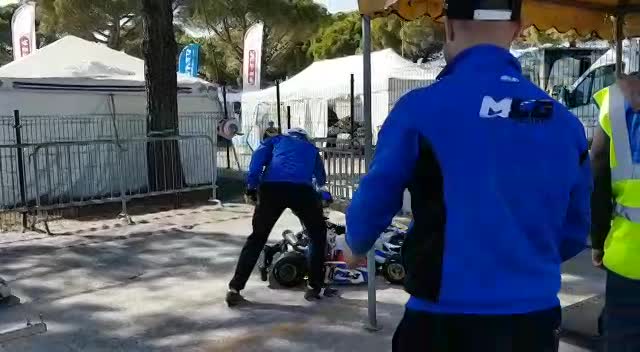 Vittoria Jesolo 31 marzo 2019 - Arrivo alla pesa