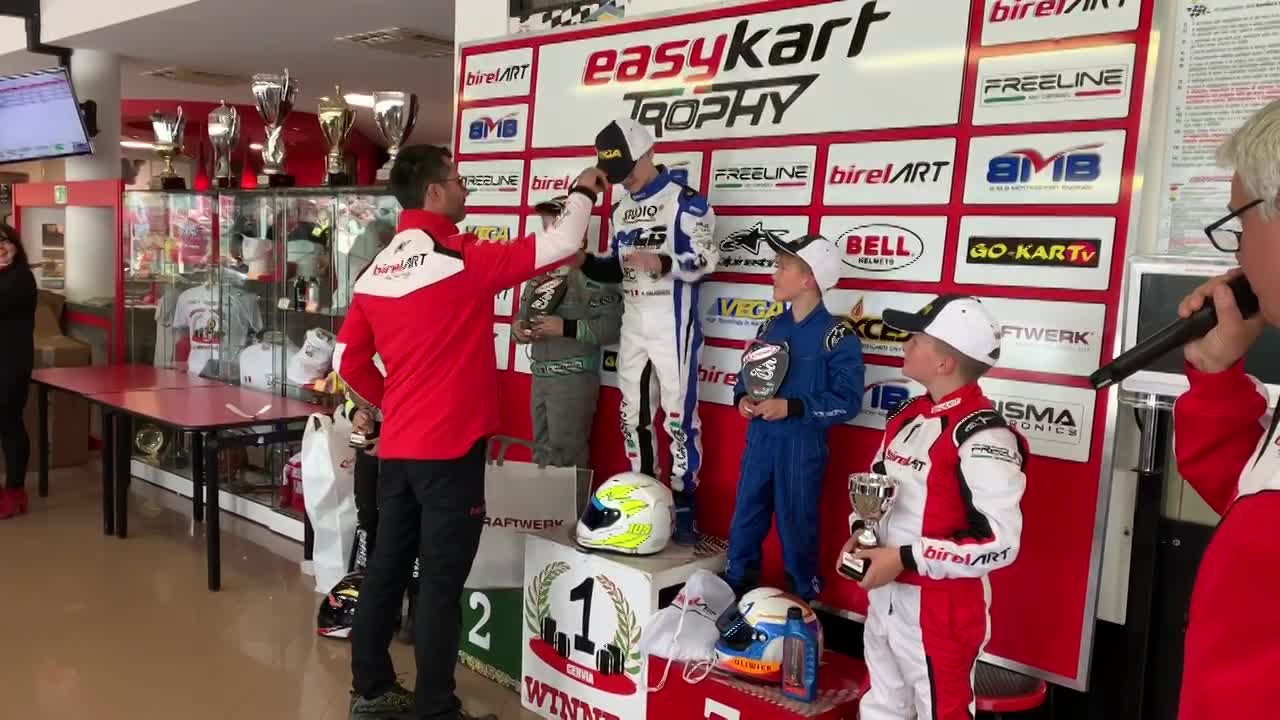 Podio Cervia 14 Aprile 2019