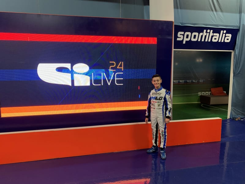 The Shark e il papà Enzo intervistati a Go-Kart TV