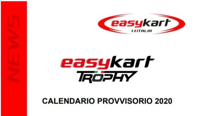 Ricominciamo: rivelato il nuovo calendario Easykart 2020