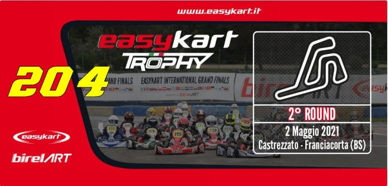 Round 2 TROFEO EASYKART - FRANCIACORTA 1-2 MAGGIO 2021