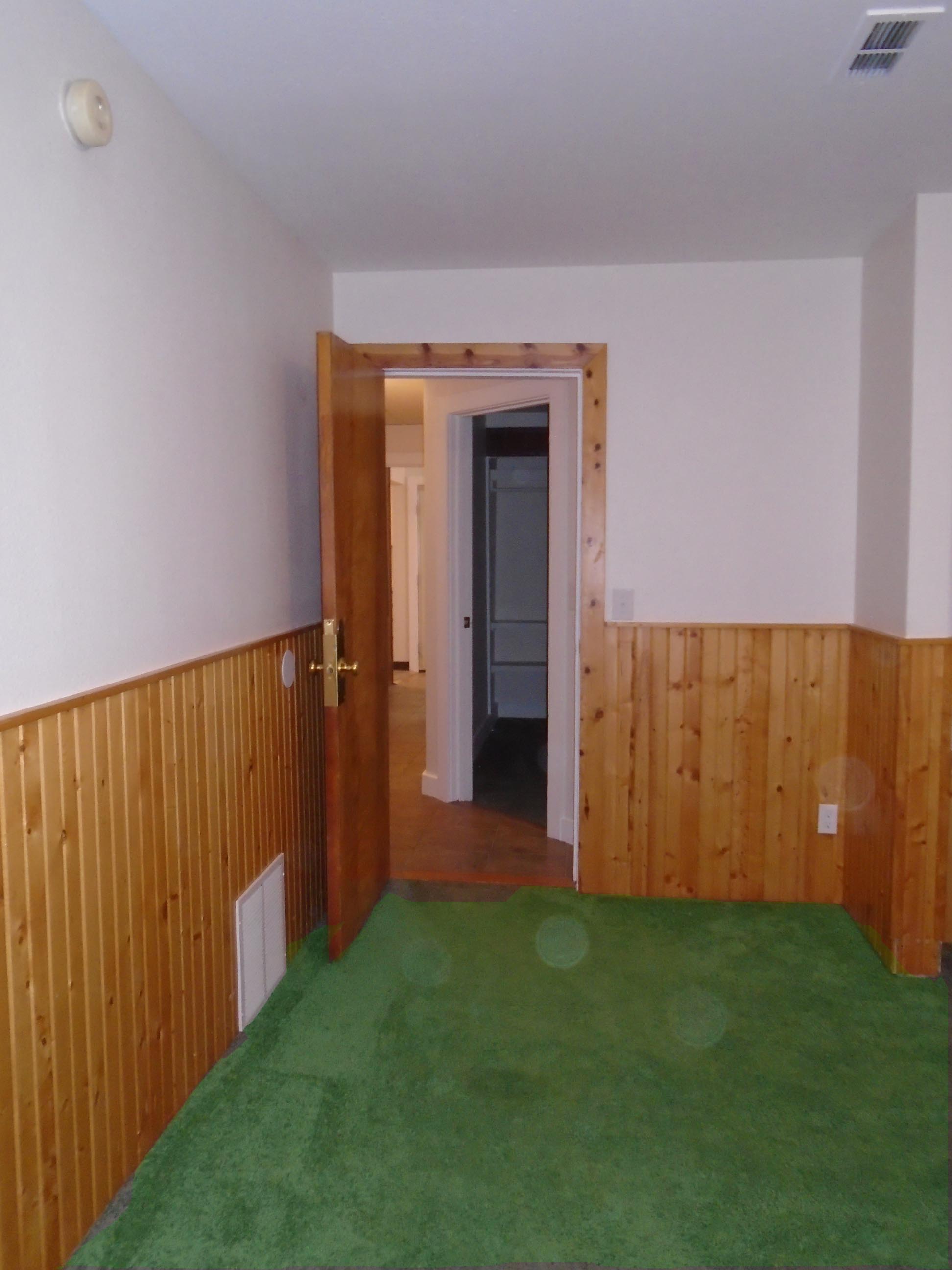 2nd bedroom facing hallway/1st bedroom