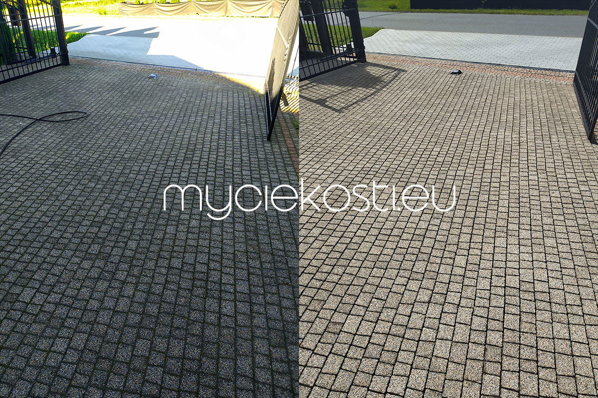 Mycie kostki brukowej BRZESKO, MAŁOPOLSKA