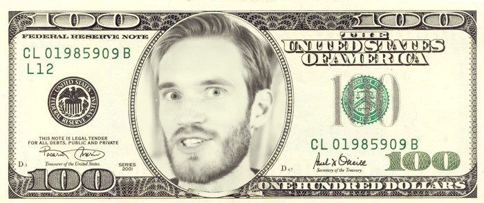 your face on a dollar bill