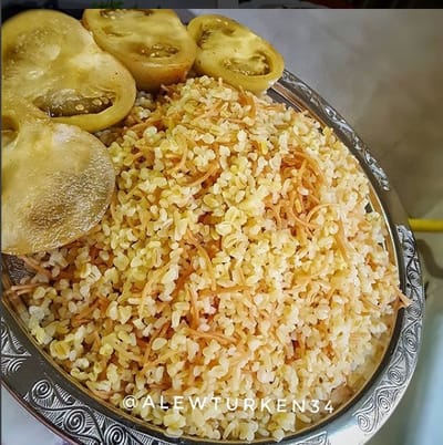 TEL ŞEHRİYELİ BULGUR PİLAVI