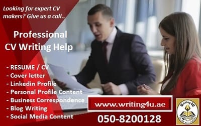Make resume writing in Dubai your Destiny