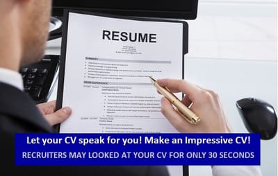 Alternative CV Ideas