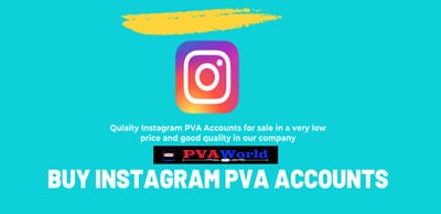 Purchase Instagram accounts (PVA)