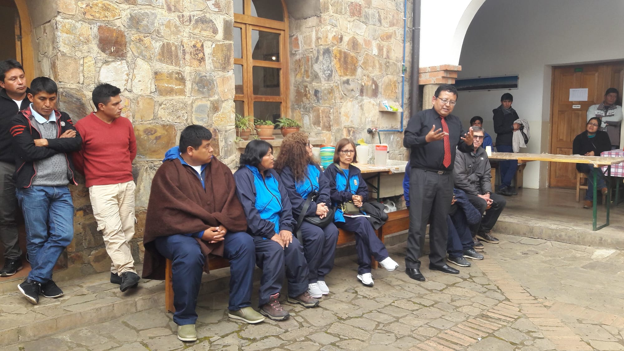 Recibimos la visita de las autoridades de la Ugel de San Luis