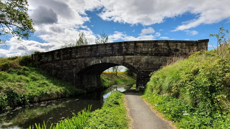 Bridges 19-40 on the Union Canal