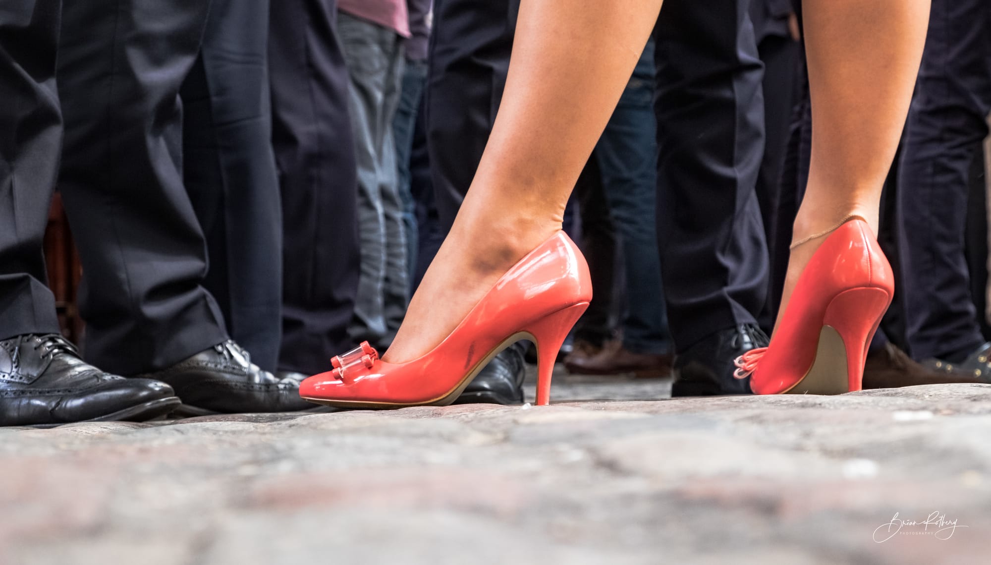 Power dressing Leadenhall Market