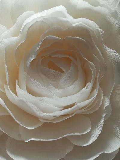 FLORES DE PAPEL CREPÉ