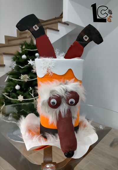 Sombrero chimenea Papa Noel