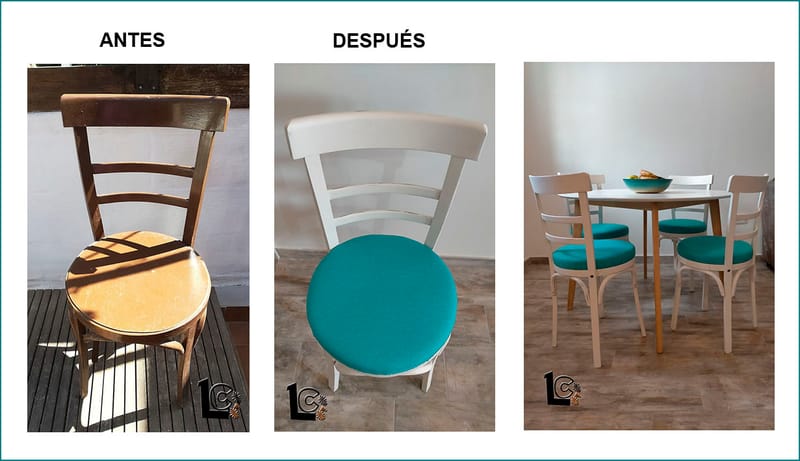 RESTAURAR- Sillas antiguas de madera