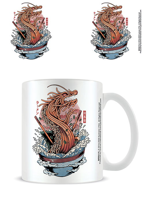 Tazza The Great Ramen Pyramid International - Ceramica Da 315 Ml, Licenza Ufficiale Per Collezionisti