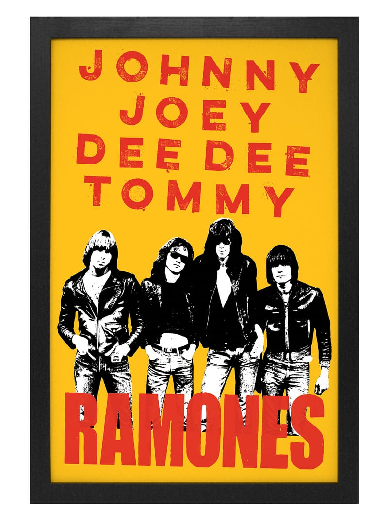 Ramones Johhny, Joey, Dee Dee, Tommy