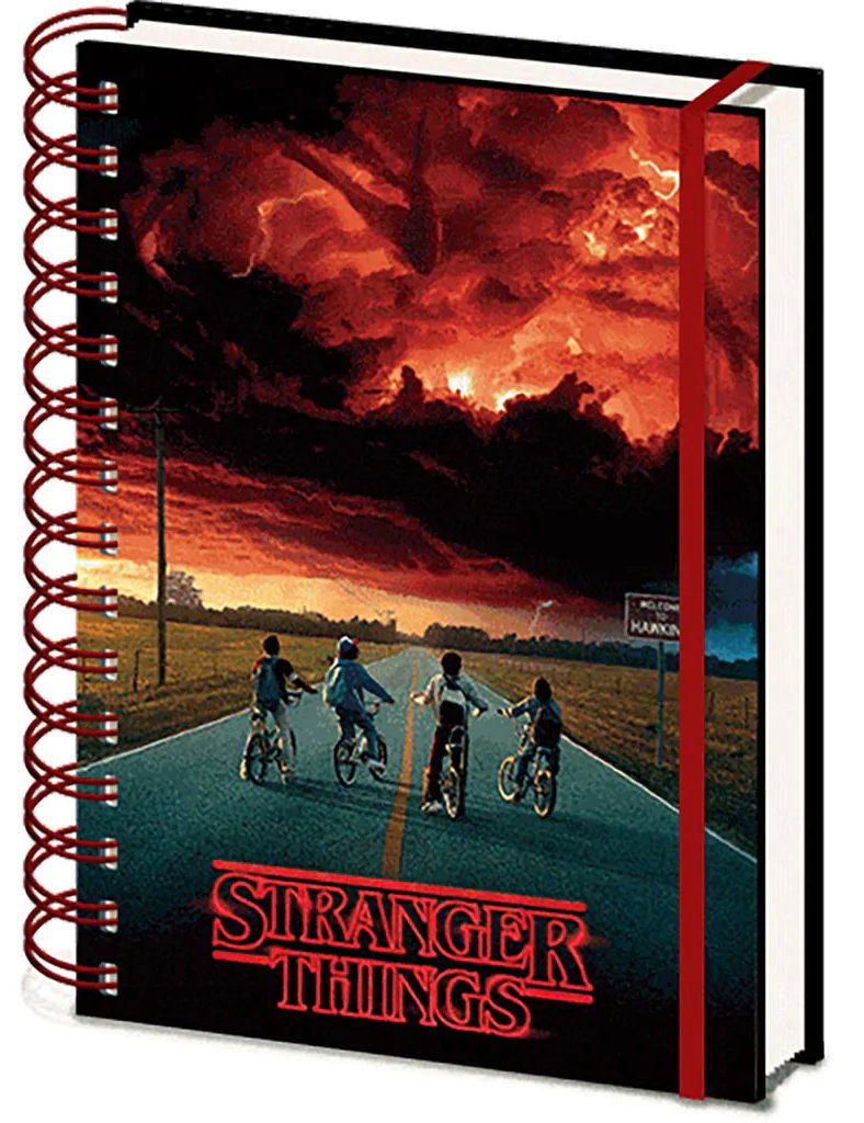 Sweat à Capuche Stranger Things Mind Flayer - Poster Du Groupe, Produit Officiel Licencié, Coupe Classique - 9