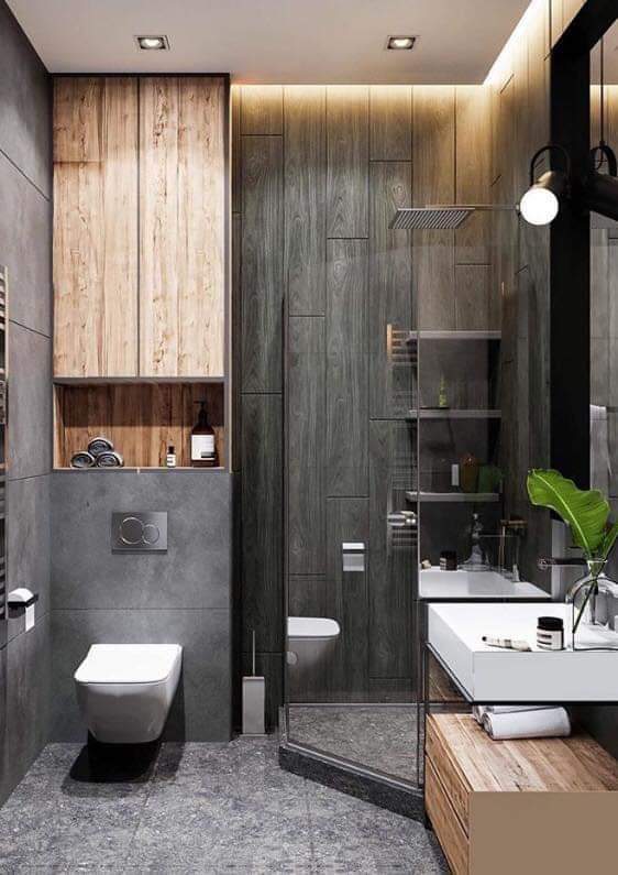Modern bathrooms