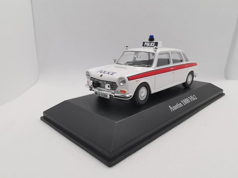 ATLAS 1/43 - 004 Datsun 240Z Police Car Diecast model car EUR 36,74
