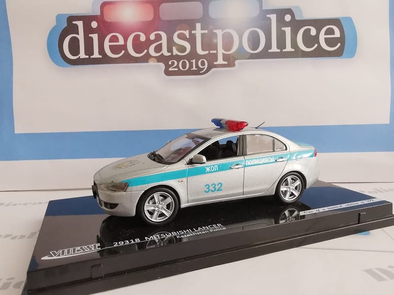 Miniature Vitesse 1/43 - Mitsubishi Lancia Police Kazakhstan - Diecast