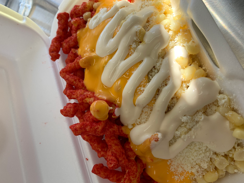 Hot Cheetos Corn
