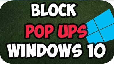How to Block pop-up windows or advertisements on HP Computers