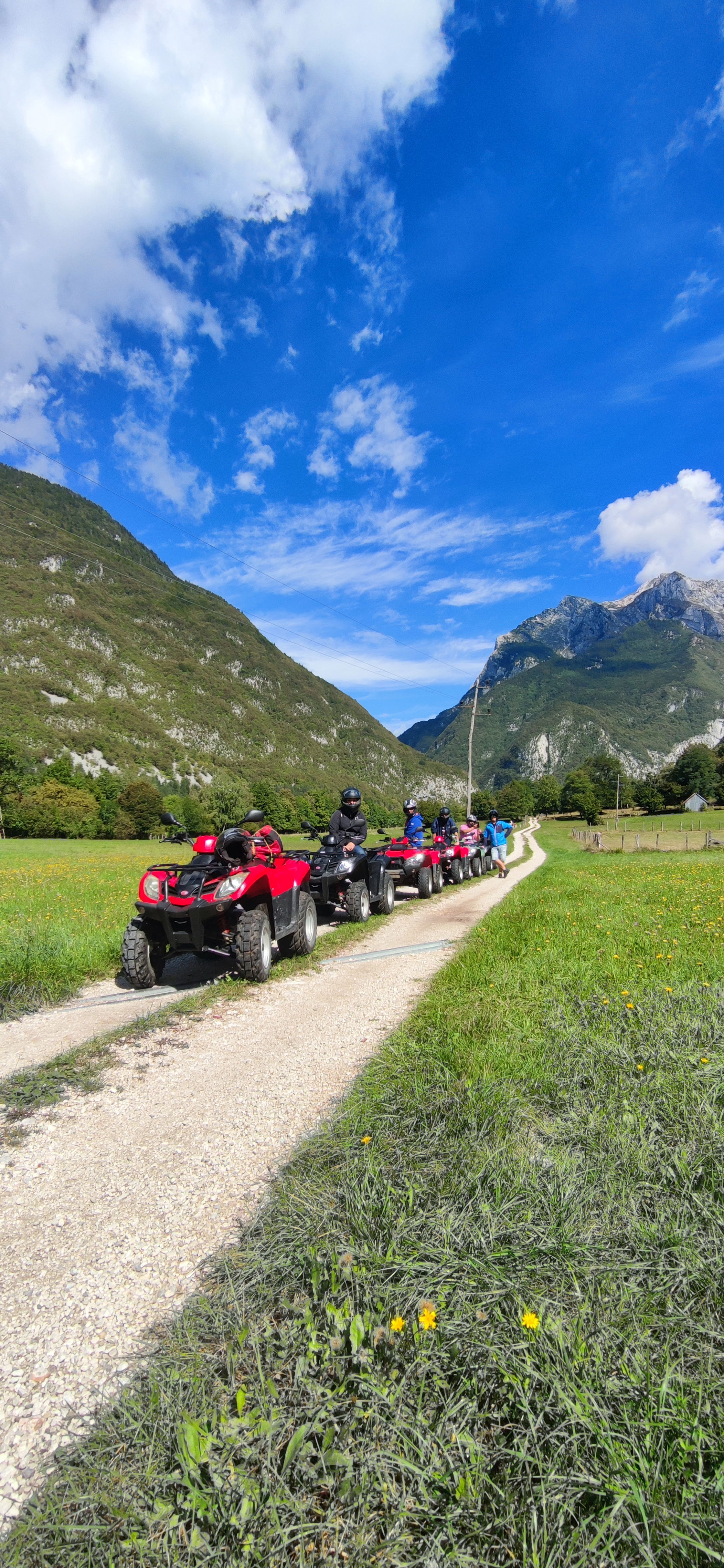 The quad tour in Triglav National Park