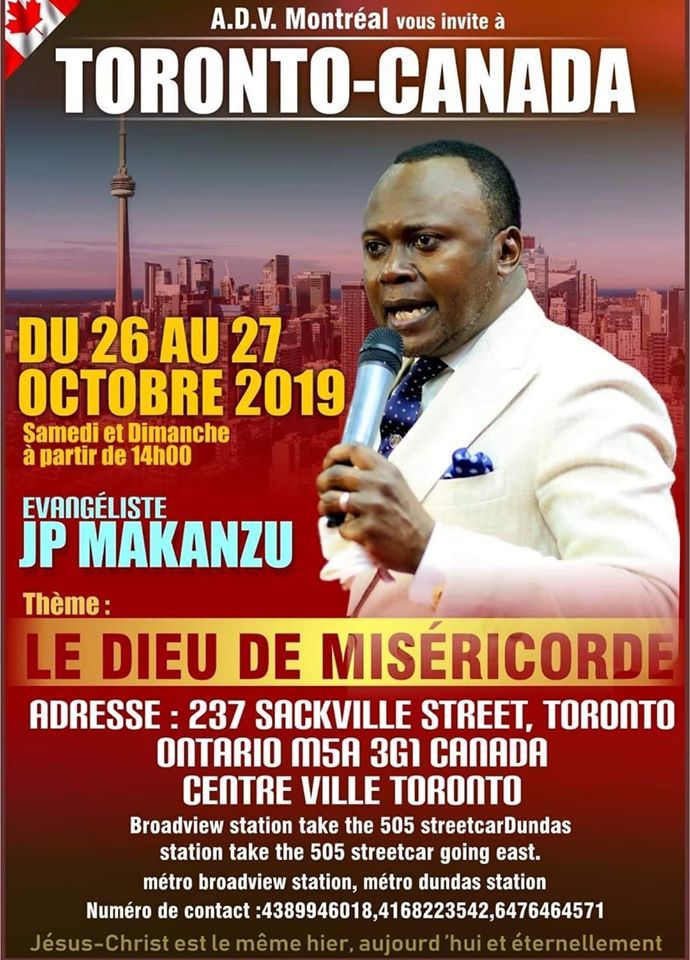 Ev JP MAKANZU A TORONTO