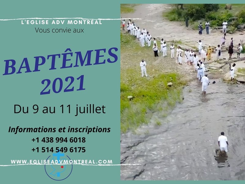 BAPTÊMES Edition 2021