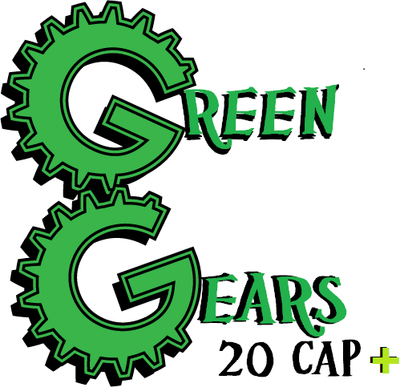 Green Gears 20 Cap