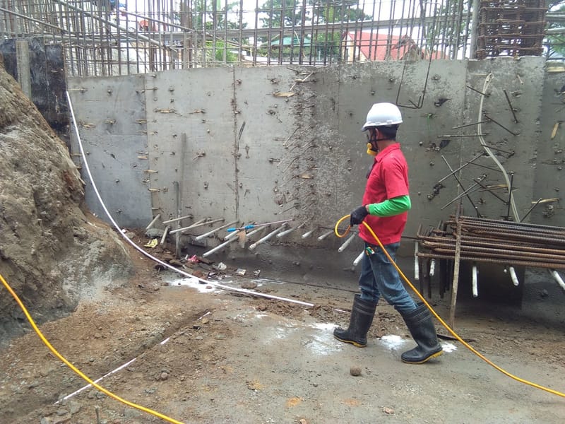 TERMITE PROOFING WORKS