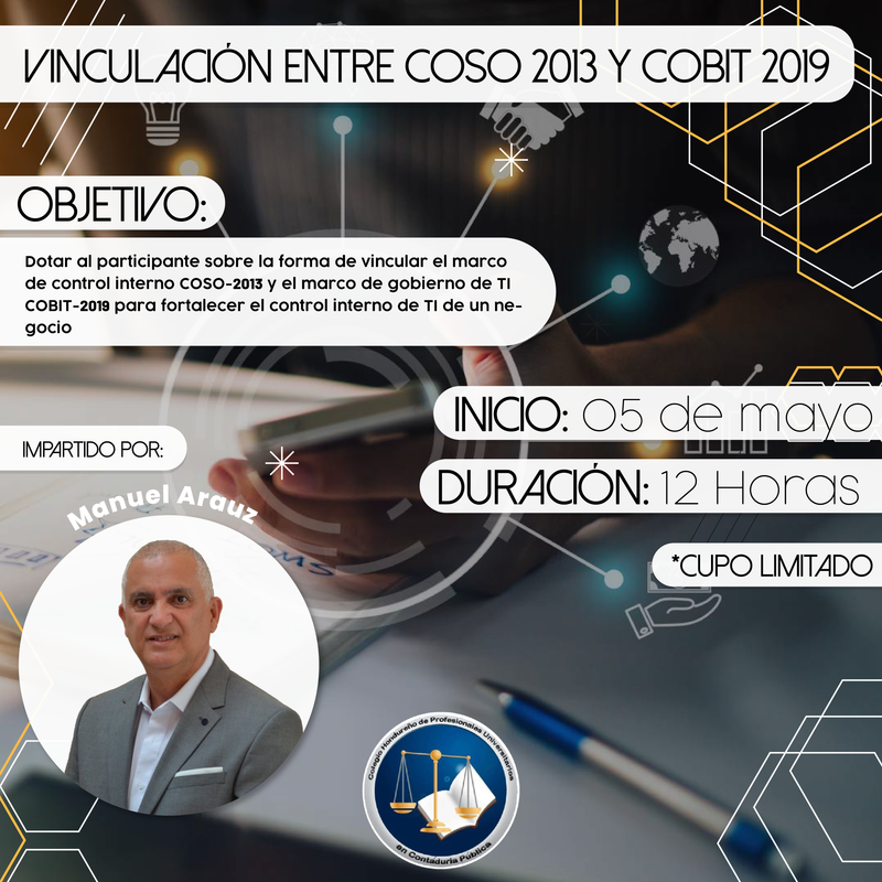 Link between COSO 2013 and COBIT 2019