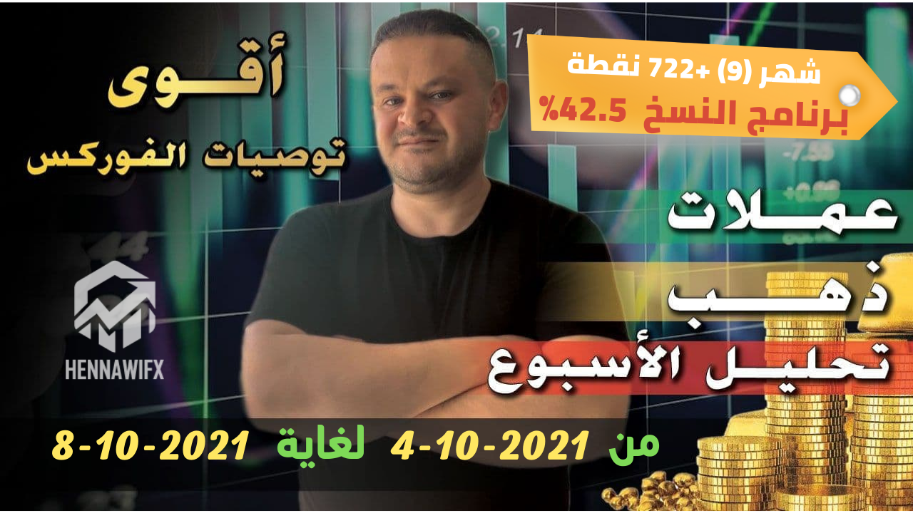 التحليل الفني الاسبوعي للعملات الرئيسية 4-10-2021