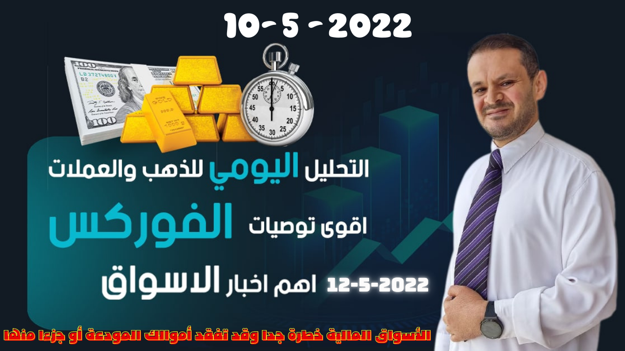 تحليل الذهب و العملات  التحليل الفني  12-5-2022