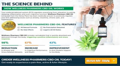 Wellness Pharmers CBD Oil : Increase Weak Muscles Strenght And Reduce Body Pain image