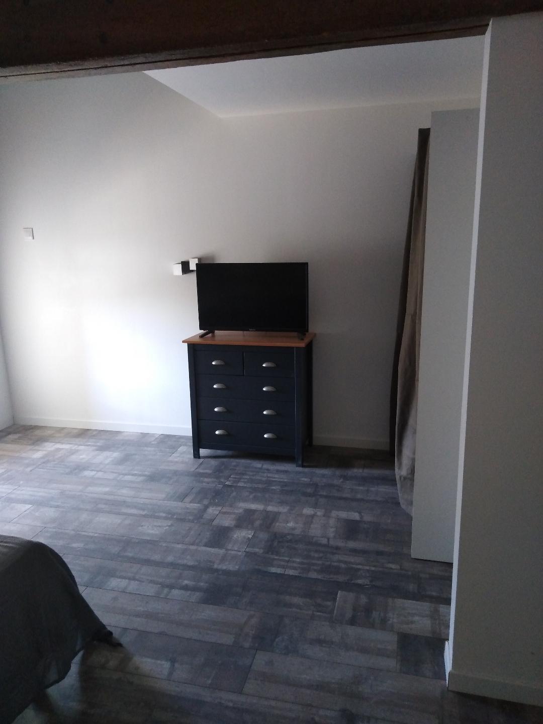 La chambre du Pressoir il manque encore l'échelle de la mezzaninze