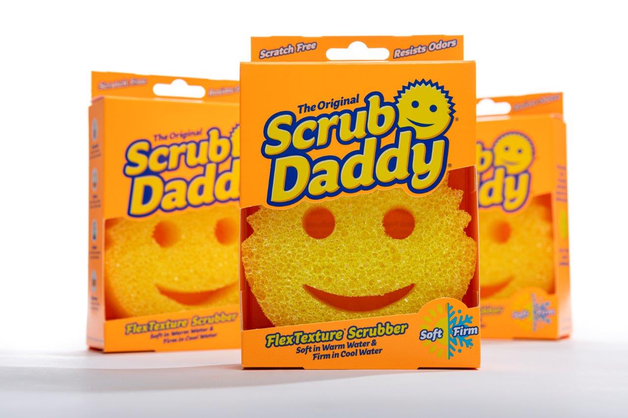 מותג הניקיון מארה"ב Scrub Daddy מגיע לישראל