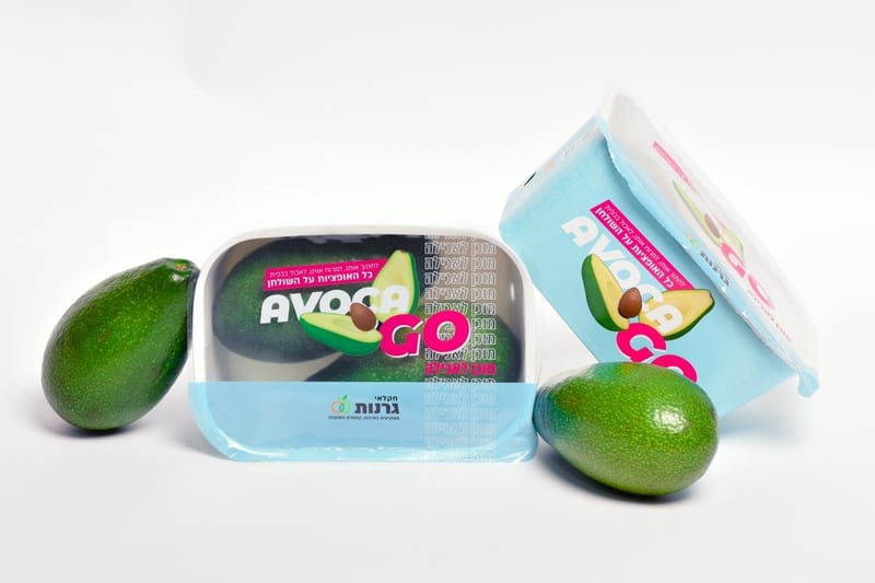 A ripe avocado is ready to eat