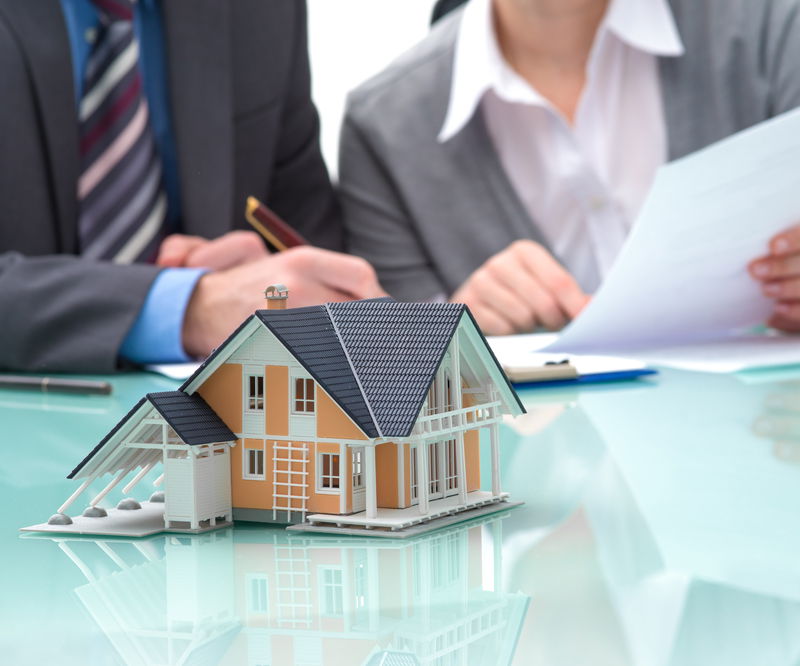 Registering a home in your name.