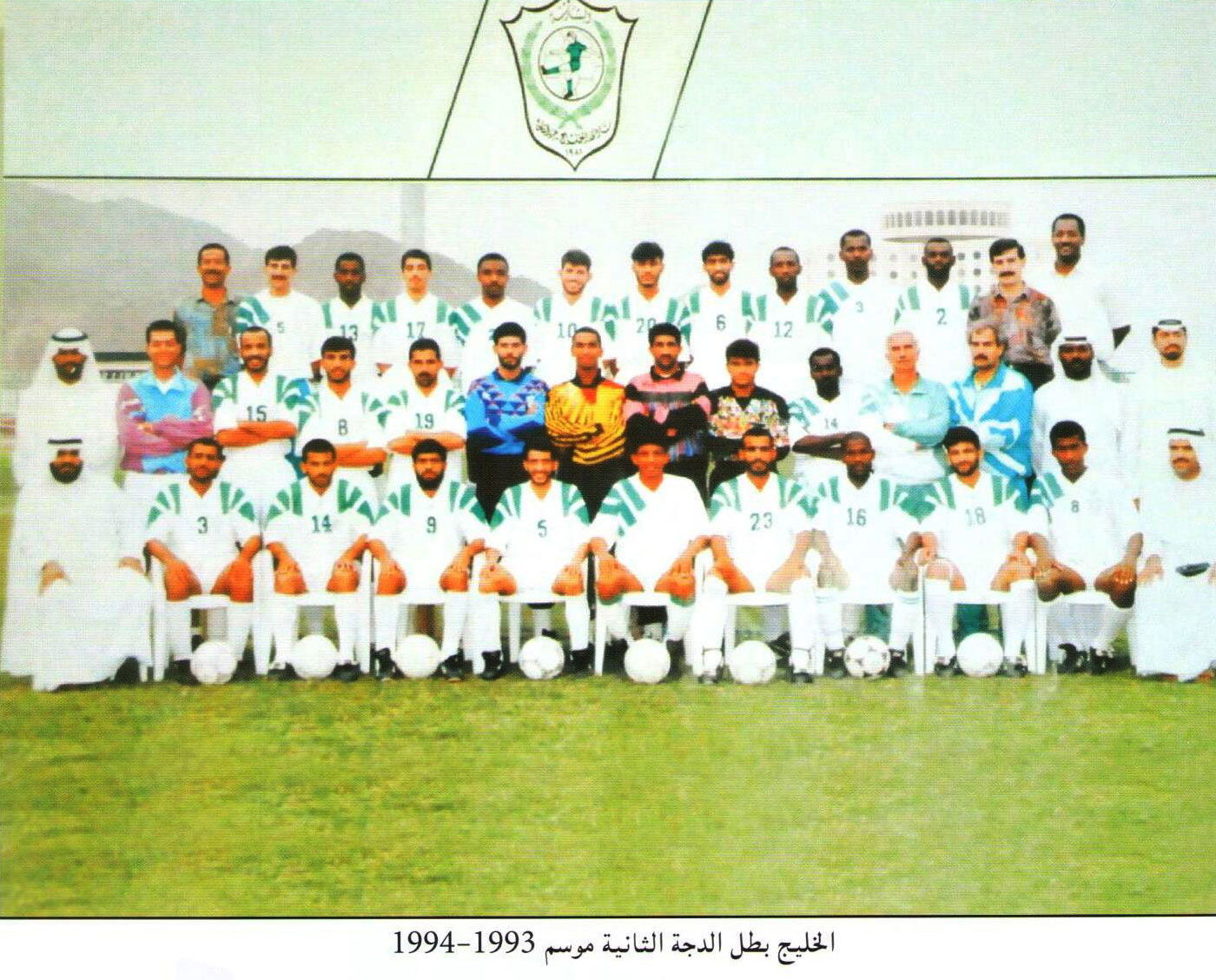 فريق نادي الخليج لكرة القدم 1993-1994