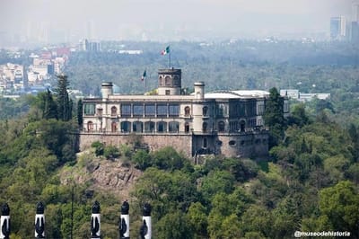 El castillo de Chapultepec es el único castillo construido en América.