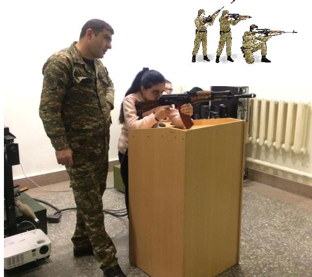 Կրթահամալիրի սովորողները Վ. Սարգսյանի անվան ռազմական համալսարանում են