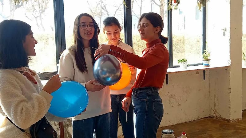 Ձմեռային ճամբարը Պատանի Հետազոտողների ջոկատում