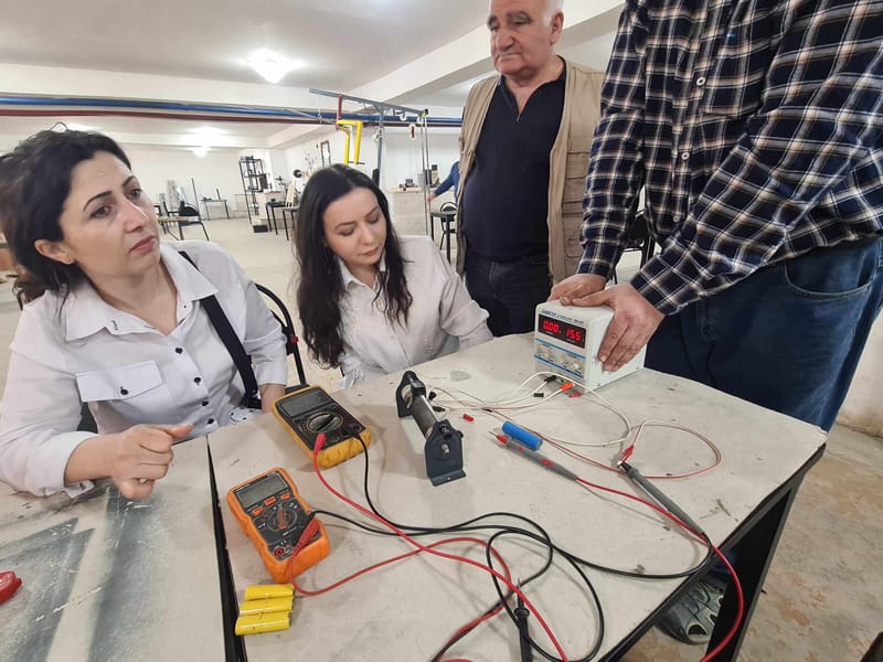 Բնագիտության մասնախմբի աշխատանքներ-Գարնանային ճամբար /մարտի 25-29/