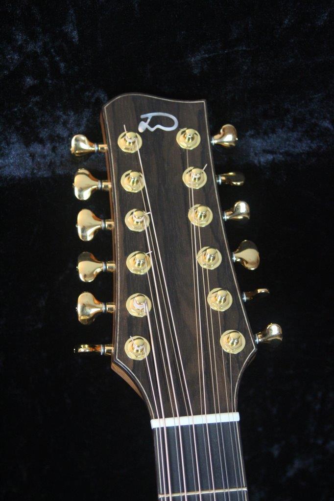 Ziricote 12 String Headstock