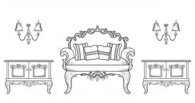 MUEBLES Y MATERIALES