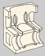 SILLÓN HECHO DE MARBOL