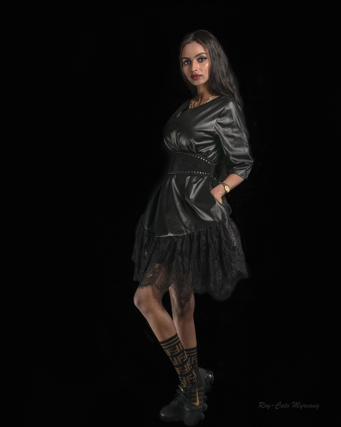 Beatiful black on black. Hiwet Yemane
