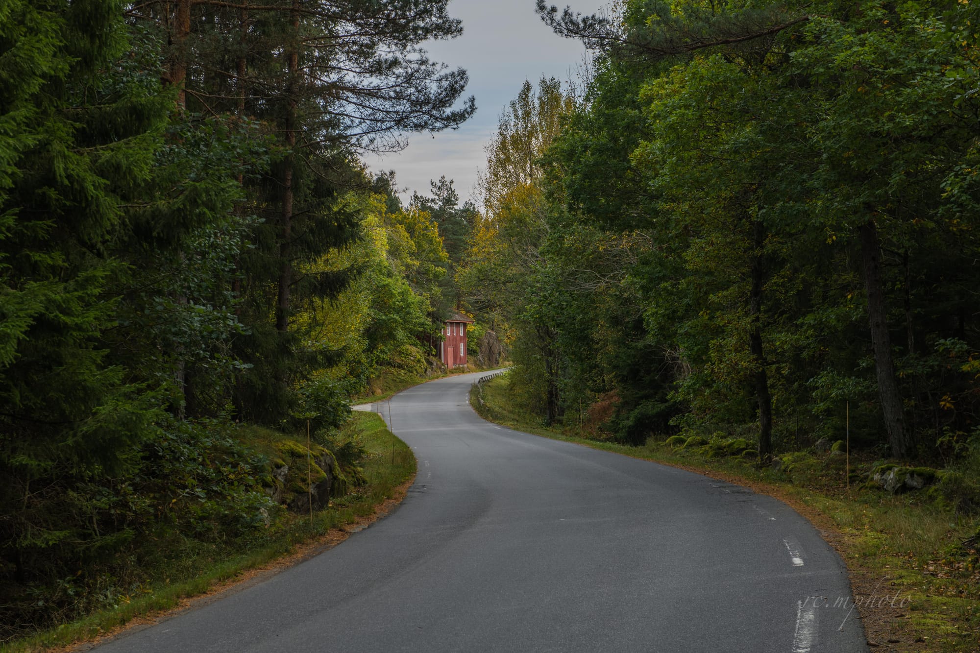 Huset i svingen. Tromøya.