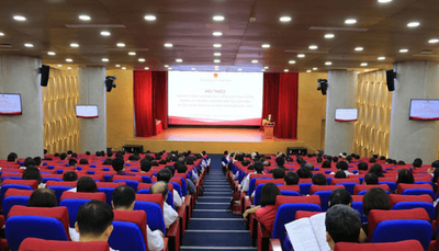 Khang Phu Dat Audio cung cap am thanh hoi truong cho truong hoc